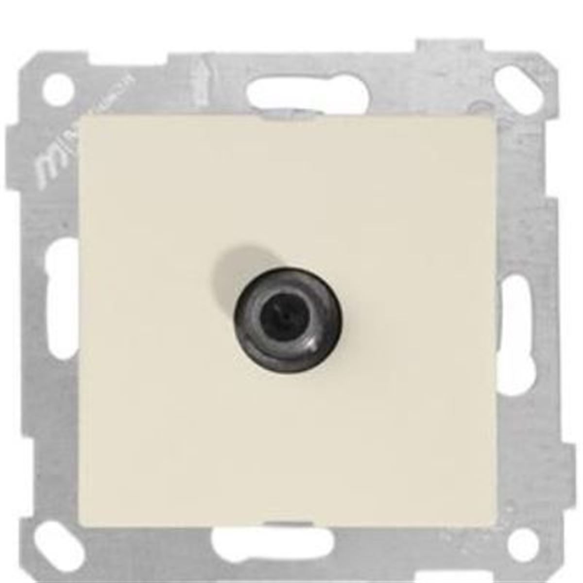 RİTA MEK TUŞ TV PRİZİ F DİŞİ KREM 1